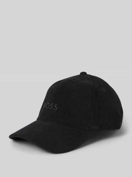Czapka z daszkiem z wyhaftowanym logo model Zed-CO' Boss czarna