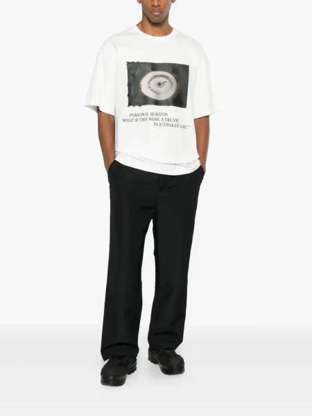 Tricou Oamc Peacemaker cu imagine alb