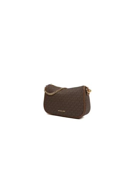 Torebka crossbody Michael Kors z logo brązowa