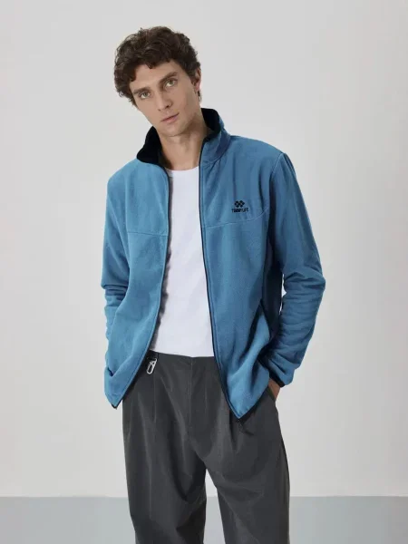 Tommy Life Jopa iz flisa cijansko modra