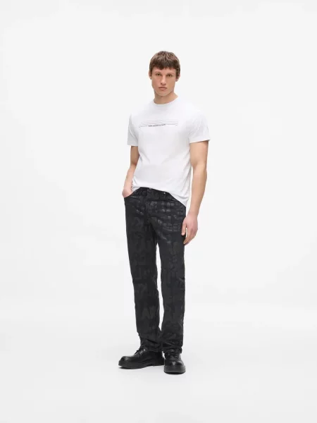 KARL LAGERFELD JEANS Džínsy denim čierny