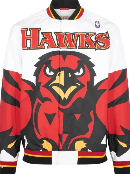 Bunda Mitchell & Ness bílá