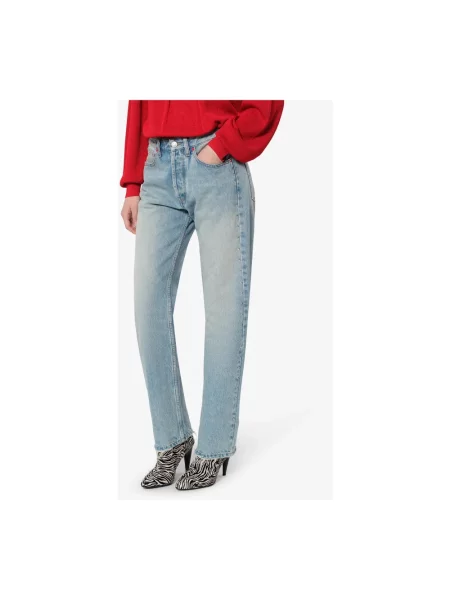 Jeansy Isabel Marant niebieskie