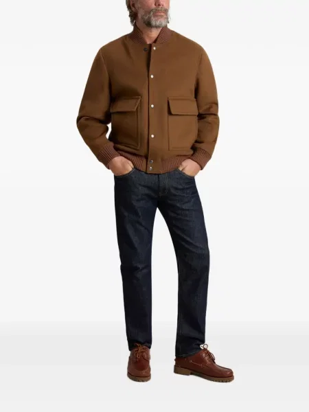 Geacă bomber Woolrich maro