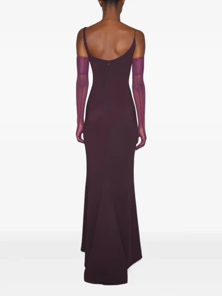Rochie maxi Mugler violet
