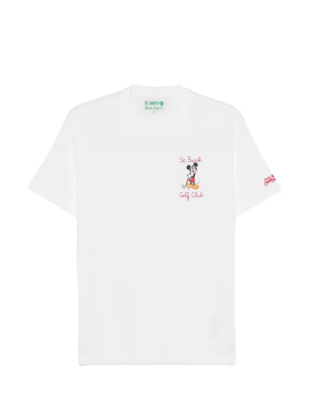 Tricou Mc2 Saint Barth cu imagine alb