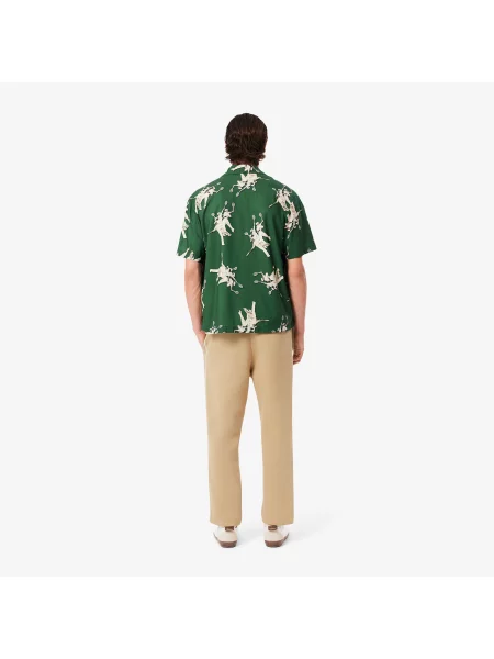 Lacoste Spodnie Dresowe French Made Paris beżowe