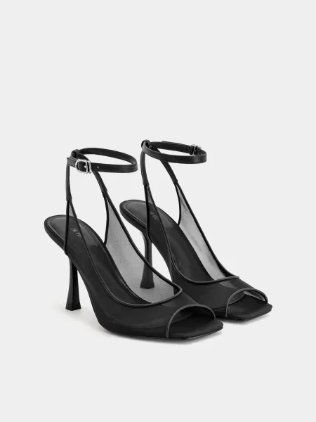 Босоножки Jw Pei черные