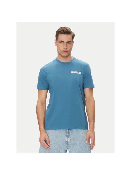 T-Shirt Calvin Klein Jeans μπλε