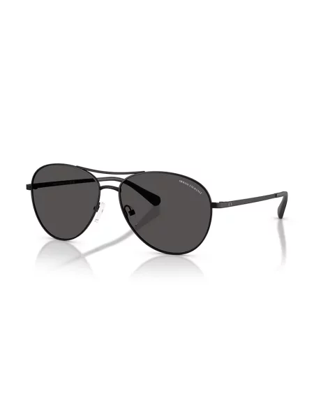 Armani Exchange okulary przeciwsłoneczne czarne