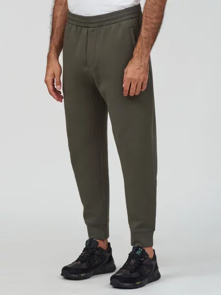 Спортивные штаны Emporio Armani зеленые