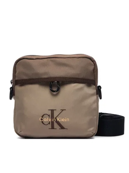 Taška Calvin Klein hnědá