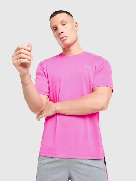 Under Armour T-Shirt Tech Rfltv Ss różowa