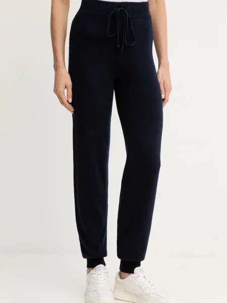 Spodnji del trenirke z volno Twinset mornarsko modra