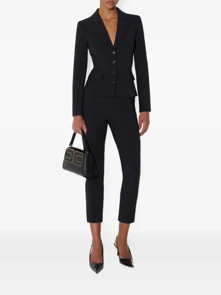 Geacă Elisabetta Franchi negru