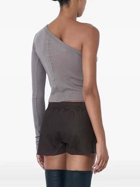 Top Rick Owens asimetric gri