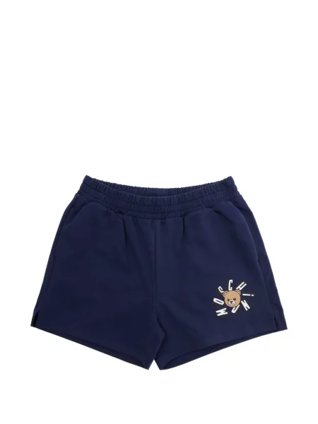 Szorty dziecięce Moschino niebieskie