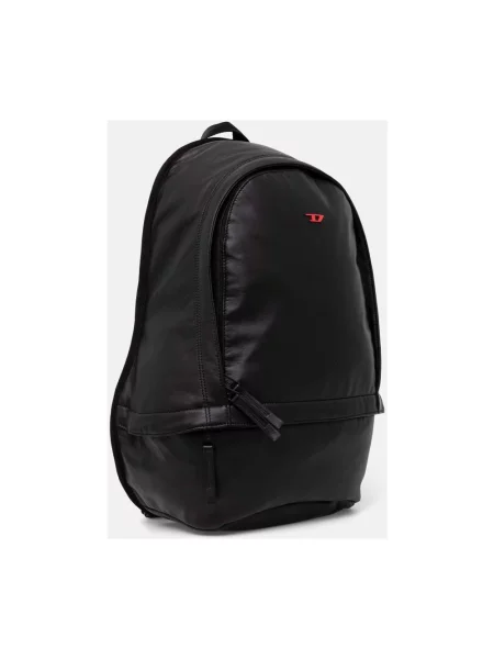 Diesel plecak RAVE BACKPACK duży gładki czarny