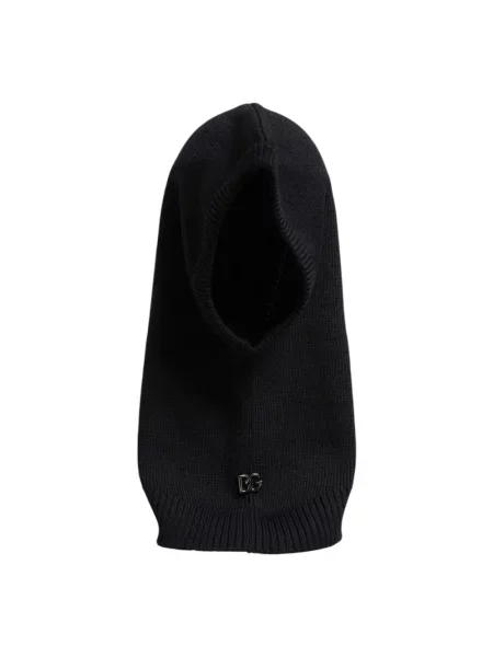 Czapka Dolce And Gabbana wełniana czarna