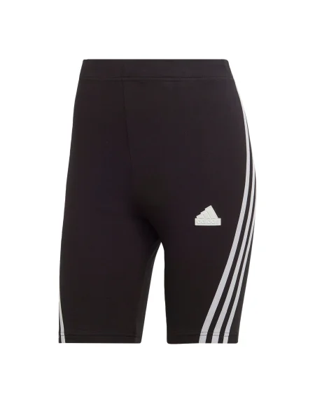 Pruhované legíny Adidas Sportswear čierna