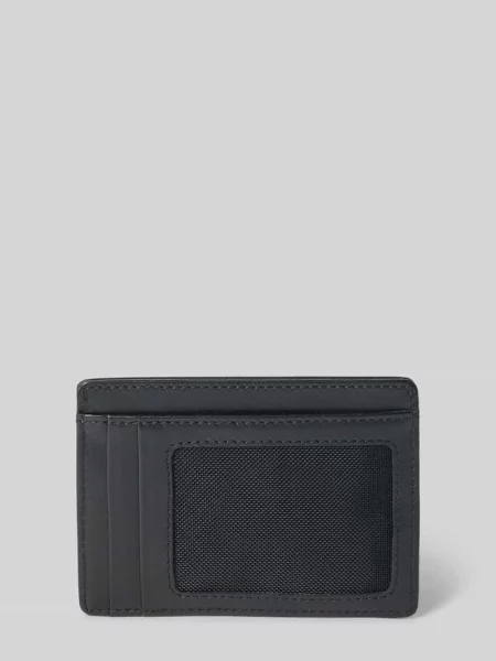 Etui na karty ze skóry z technologia rfid-blocking model manciano itys' Joop! Collection czarny