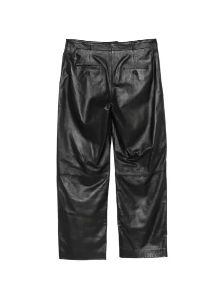 Pantaloni Semicouture din piele negru
