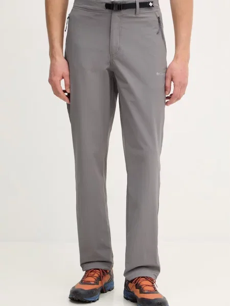 Columbia pantaloni de exterior Essential Hike gri