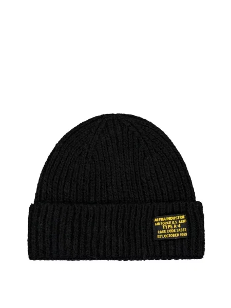 ALPHA INDUSTRIES Căciulă negru