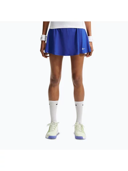 Tenisová sukně Nike Court Dri-Fit Victory Flouncy old royal/white bílé