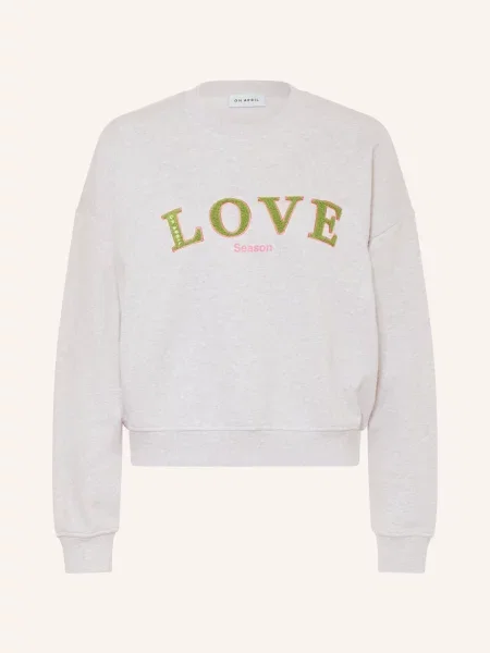 Oh April Bluza grau zielona