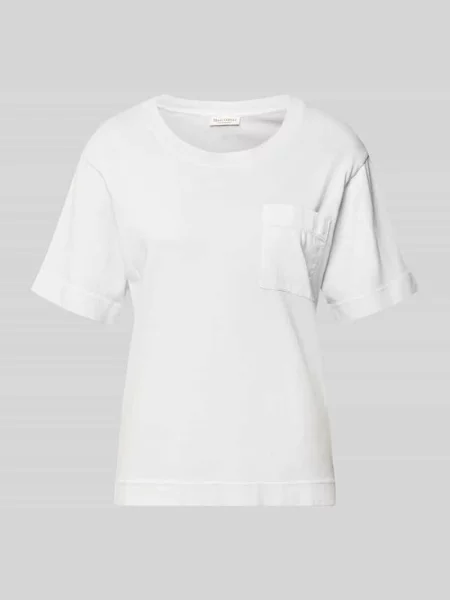 T-shirt o kroju comfort fit z czystej bawełny Marc O'polo