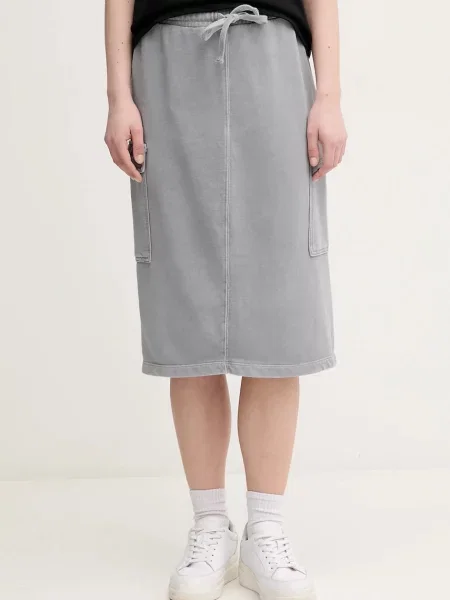 United Colors Of Benetton Fustă midi gri