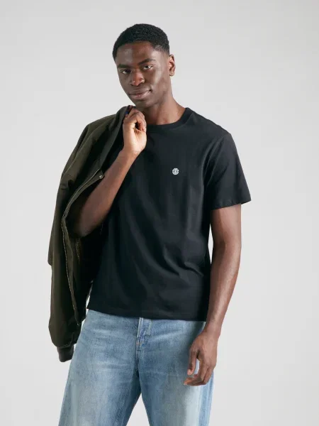 ELEMENT Tricou CRAIL / alb negru