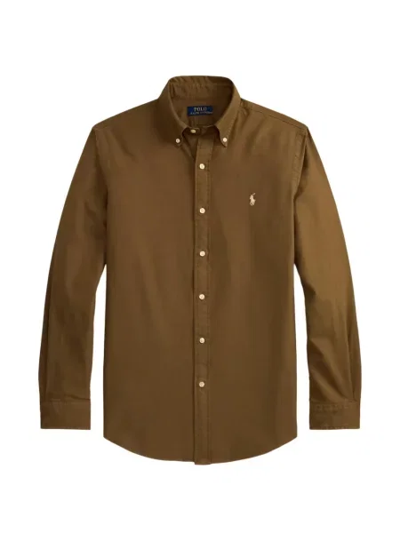 Košeľa Polo Ralph Lauren hnedá
