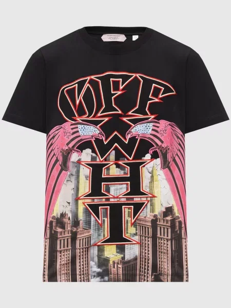 Футболка Starcity Off-white чорна