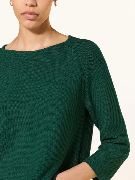 Weekend Max Mara Svetr Addotto S Rukávy tmavě zelená