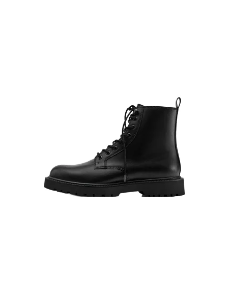 Pull&Bear Bocanci cu șireturi negru
