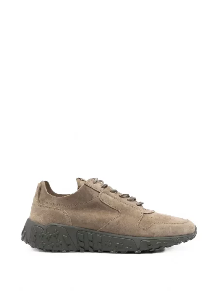Sneakerși Buttero cu șireturi din piele de căprioară