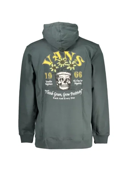Hanorac cu glugă Vans verde