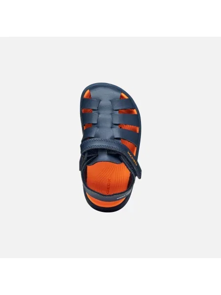 Geox Сандали B Sandal Fusbetto Bo Тъмносин синьо