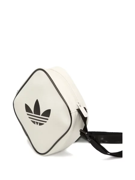 Małe sneakersy Adidas Adizero z nadrukiem białe