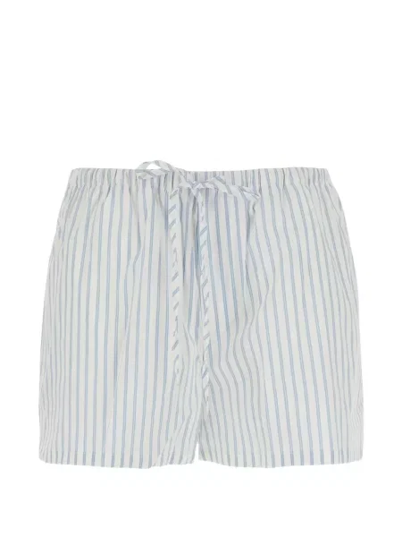 Pantaloni scurți Dunst cu dungi cu cordon alb