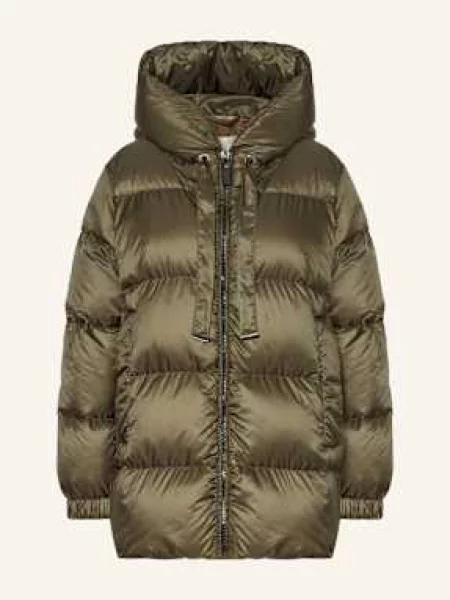 Max Mara The Cube Kurtka Puchowa Seia gruen khaki