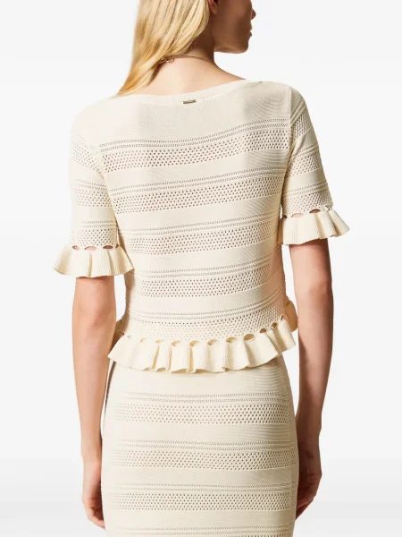 Top Twinset cu volane