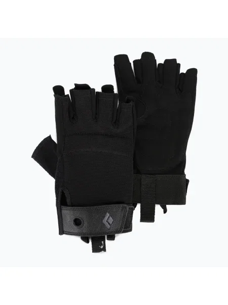Black Diamond hegymászó kesztyű Crag Half-Finger Méret: XL fekete