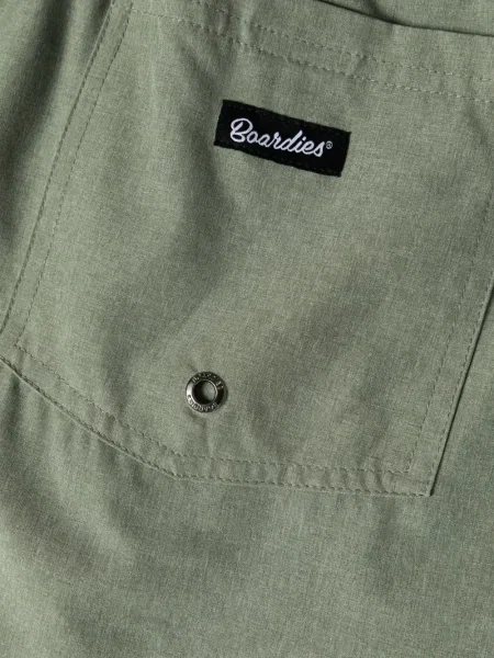 Slip de baie Boardies cu cordon verde