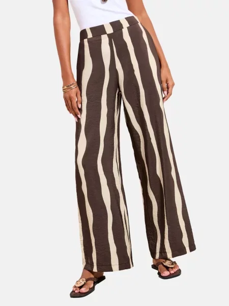 Friends Like These Pantaloni maro alb