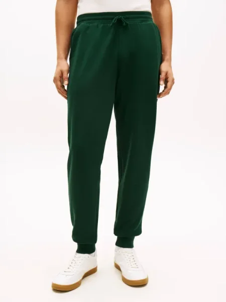 Tommy Hilfiger Pantaloni de trening Essential verde