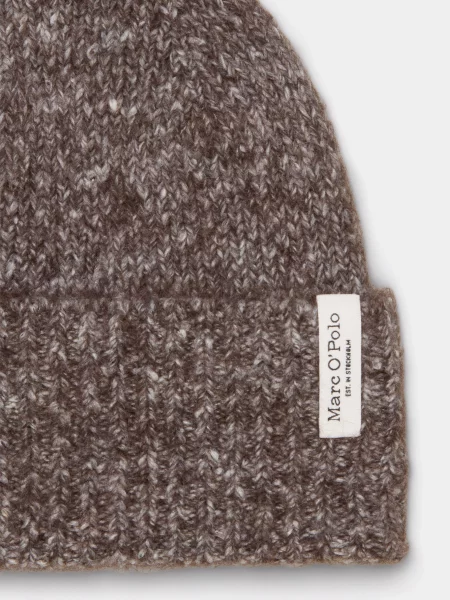 Шапка Marc O'polo коричневая