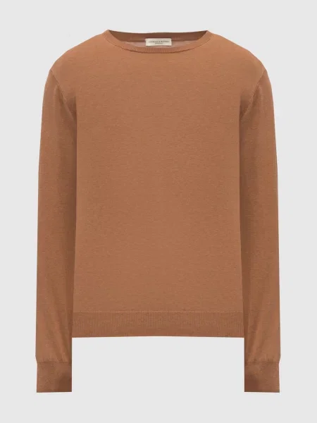 Джемпер з шовком Cashmere&whiskey коричневий